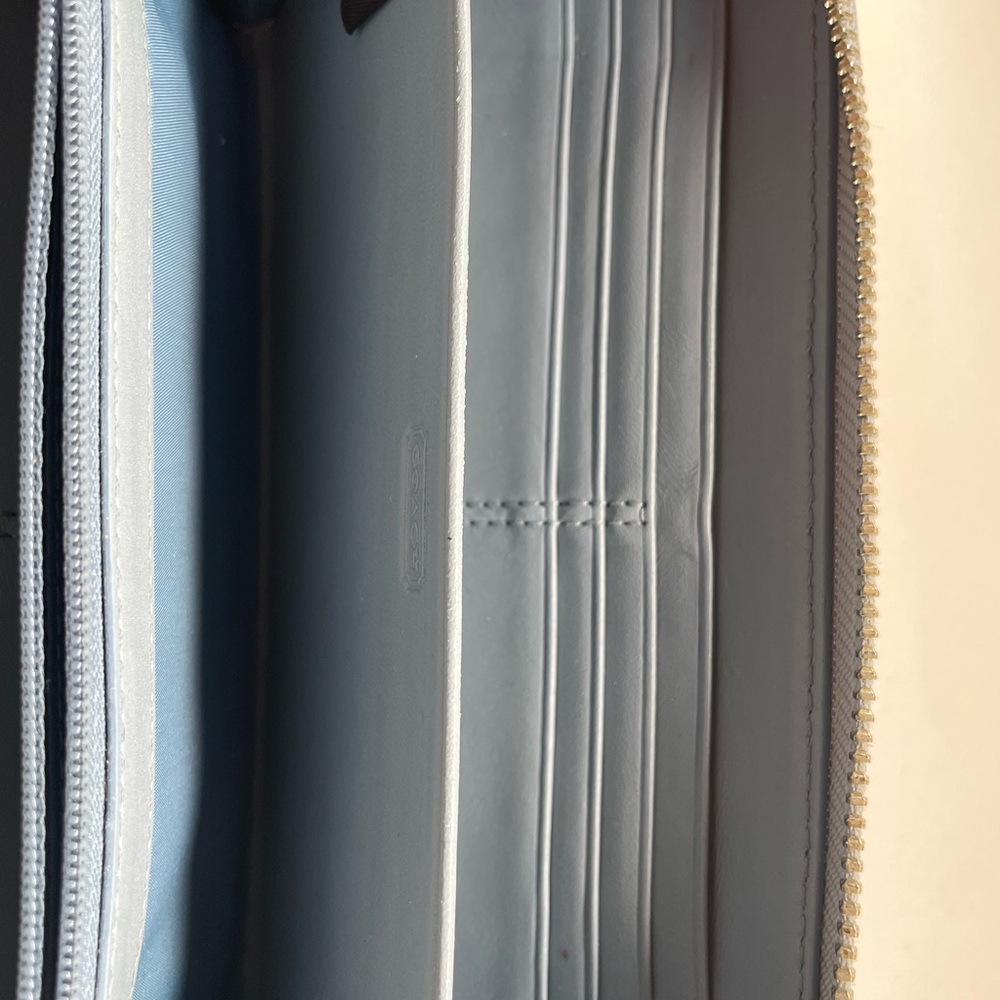 Coach leather zip wallet - Picture 10 of 10